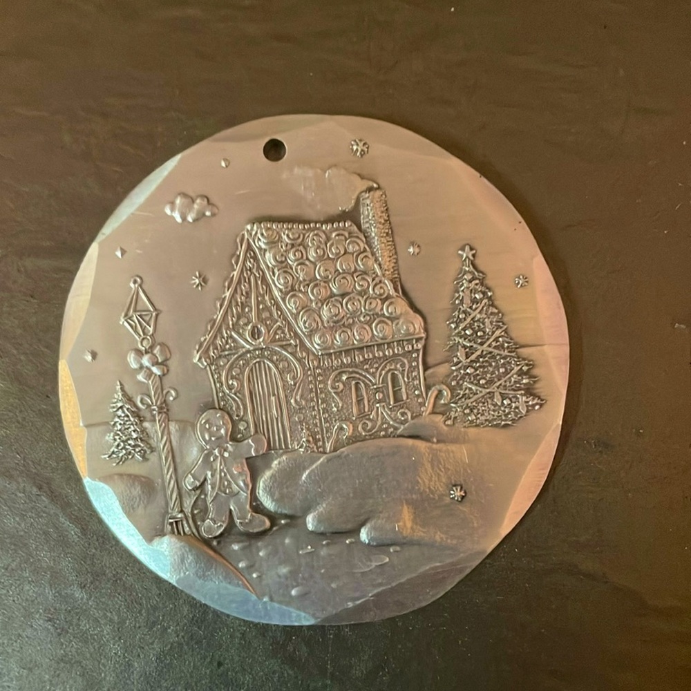 Wendell August Forge Christmas Ornament 1994